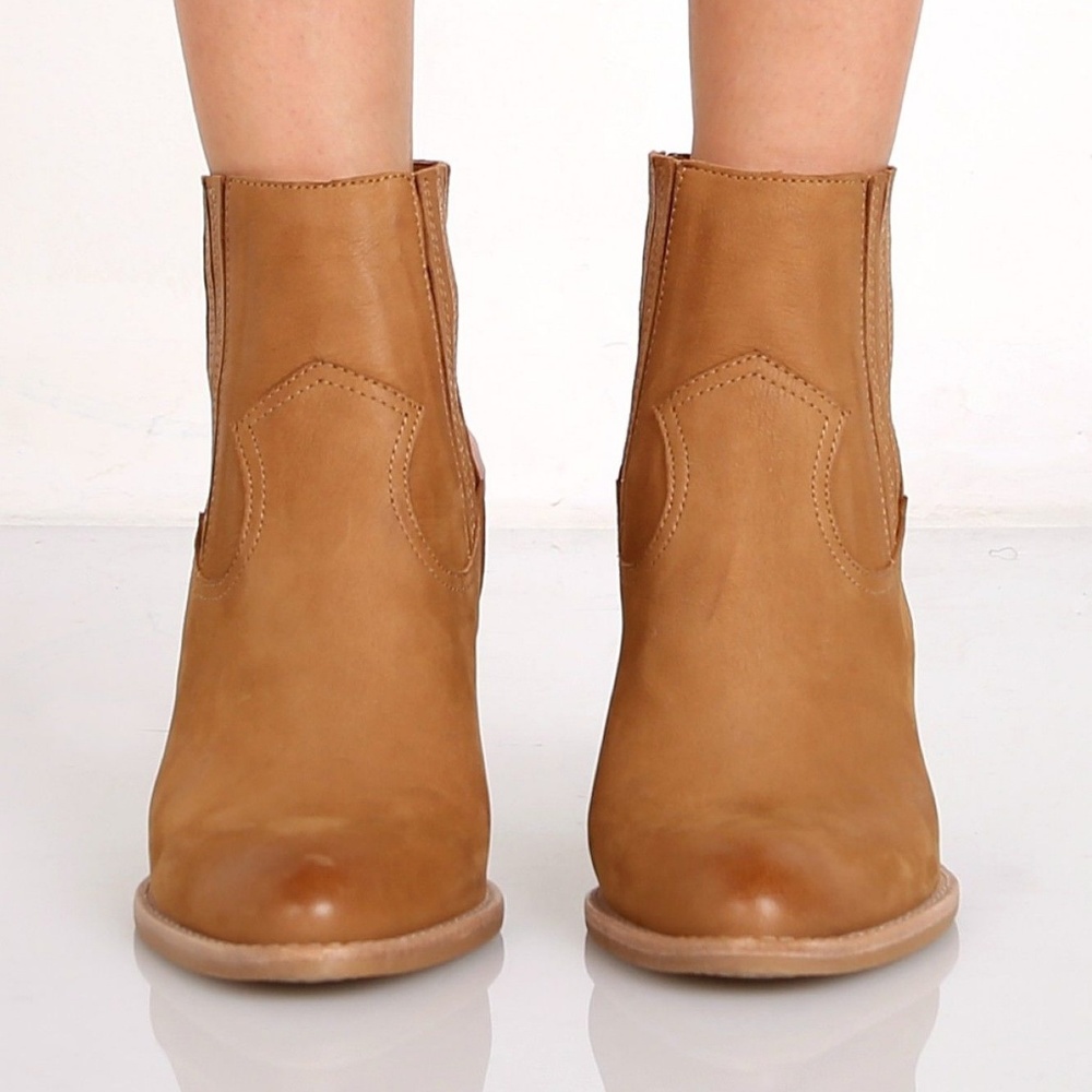 2x🎉HP Dolce Vita New JASPER Clog Open Heel Bootie Soft Goat Leather Boot NIB - Picture 6 of 9